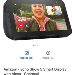 Amazon Echo Show 5 Smart Display with Alexa - Charcoal